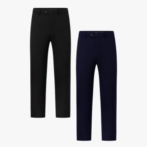 Quần Vest Đen/Tím Than Cao Cấp, Sang Trọng 9QAVB005DEN/TTT